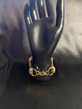 Load image into Gallery viewer, Gold tone pave barrel watch
