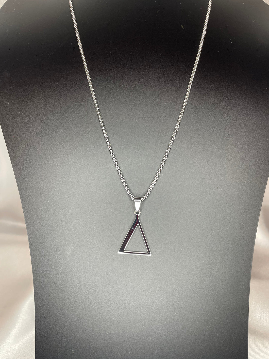 Delta Necklace - Silver