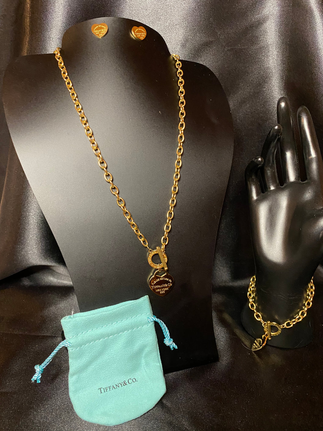 Tiff -Gold plated stainless steel