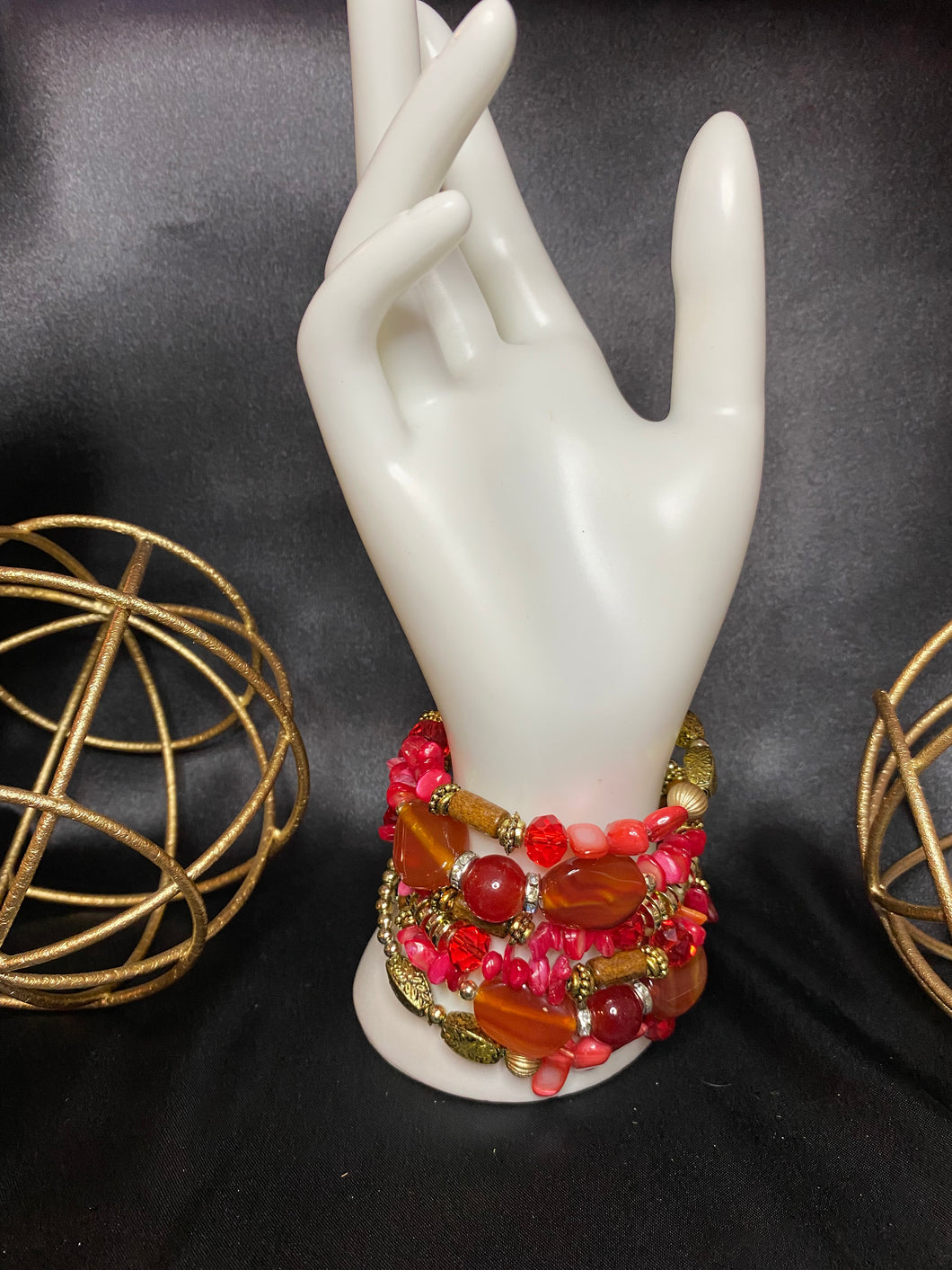 Red Stone Style #2 - Two wrap set