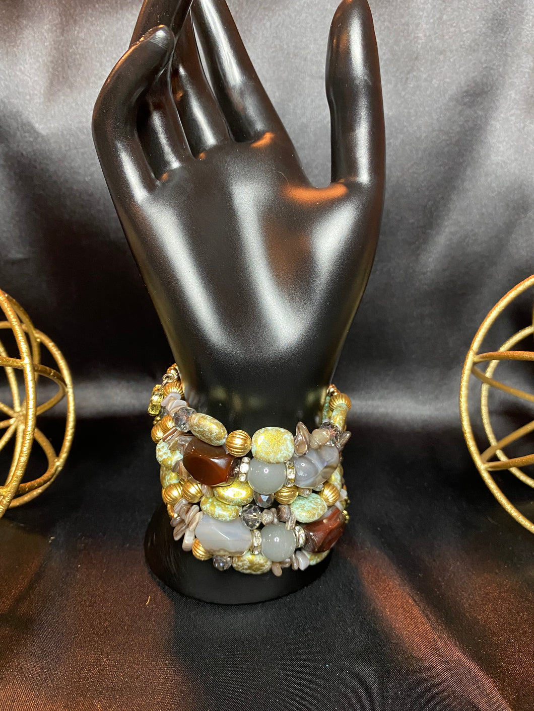 Gray Stone- Two wrap set