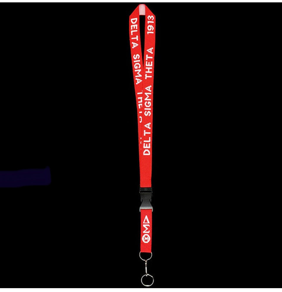 Delta Sigma Theta Lanyard