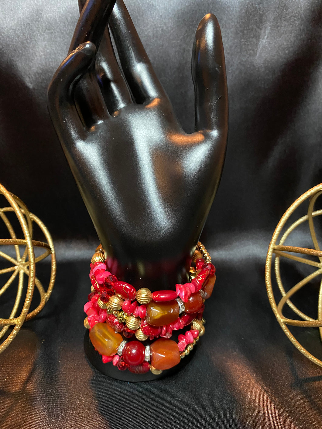 Red Stone - Two wrap set